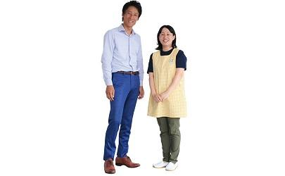 小津 智一氏(左)、渋田 薫さん(右)画像