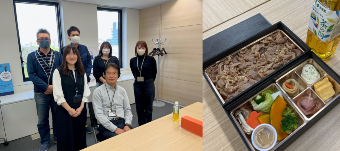 ＩＣＴコンストラクション（ランチミーティングの様子）