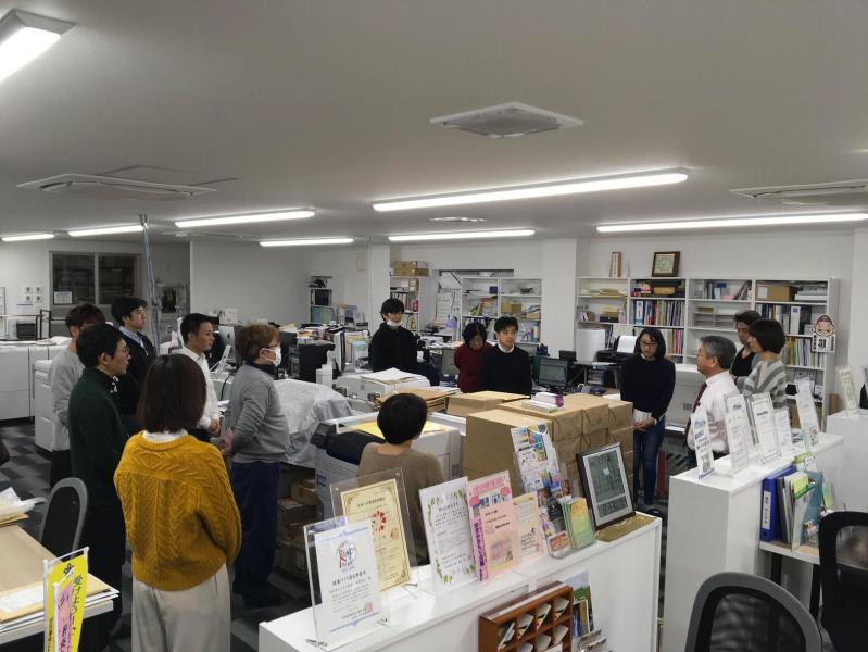 社内での取り組み中の風景２